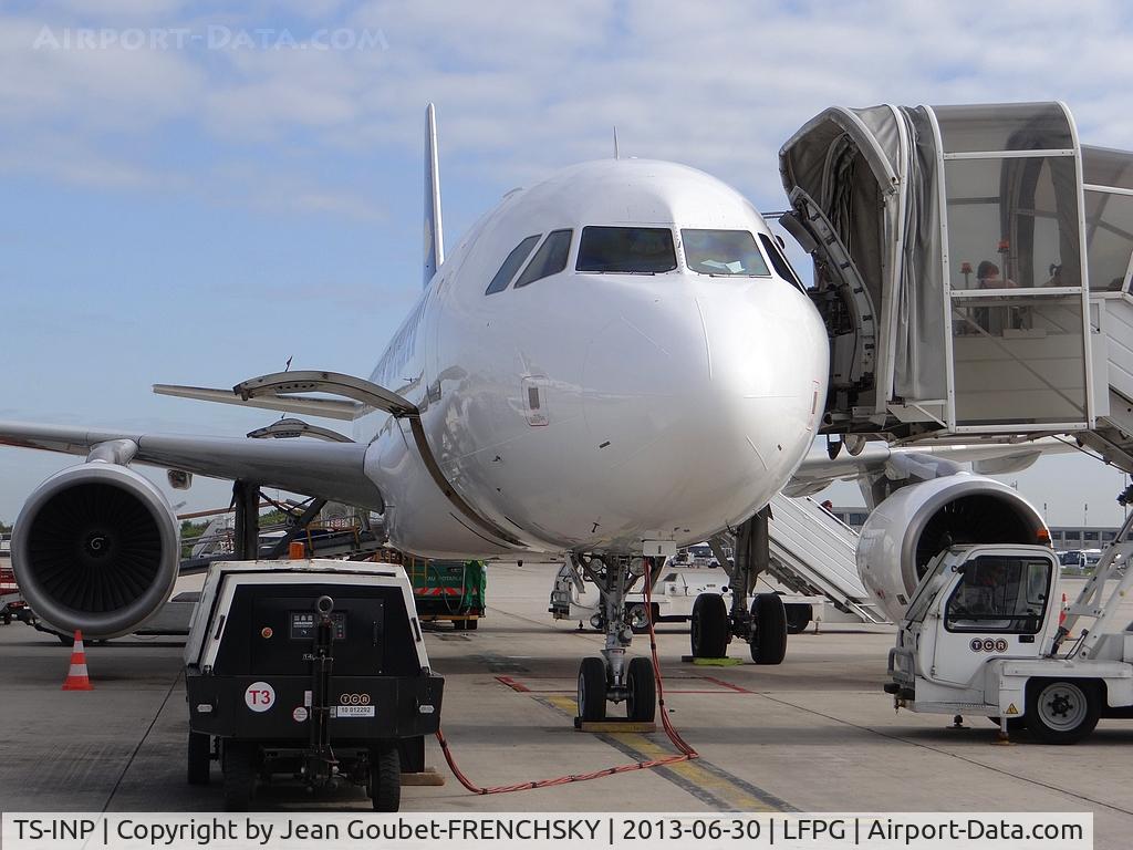 TS-INP, 2001 Airbus A320-214 C/N 1597, Nouvelair from Djerba