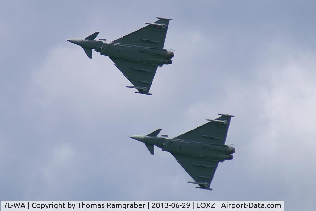 7L-WA, 2007 Eurofighter EF-2000 Typhoon S C/N AS001, Austrian - Air Force Eurofighter
