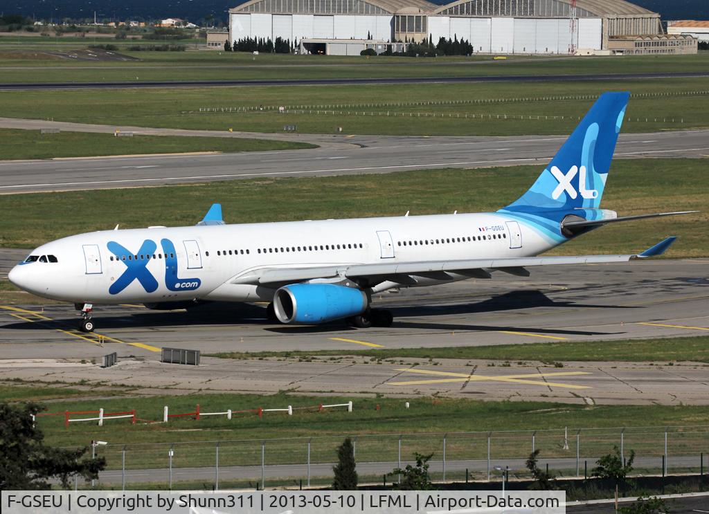 F-GSEU, 2004 Airbus A330-243 C/N 635, Lining up rwy 31R for departure...