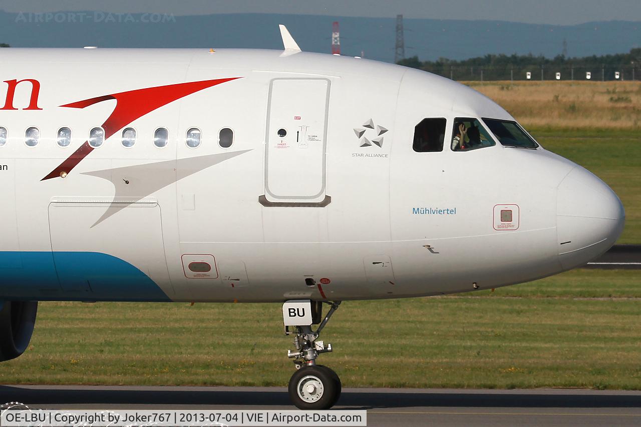 OE-LBU, 2001 Airbus A320-214 C/N 1478, Austrian Airlines