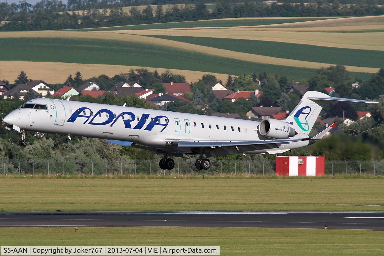 S5-AAN, 2008 Bombardier CRJ-900 NG (CL-600-2D24) C/N 15207, Adria Airways