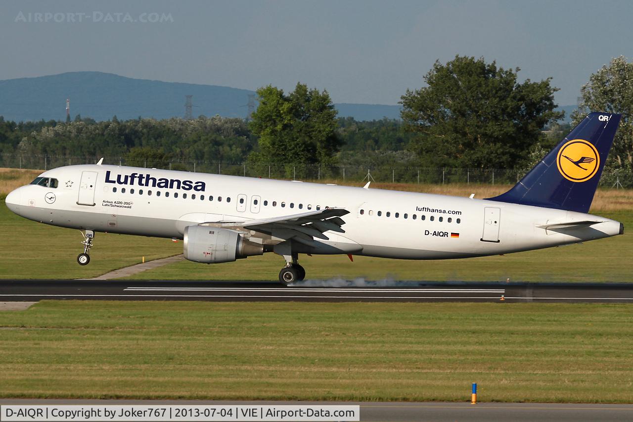 D-AIQR, 1992 Airbus A320-211 C/N 382, Lufthansa