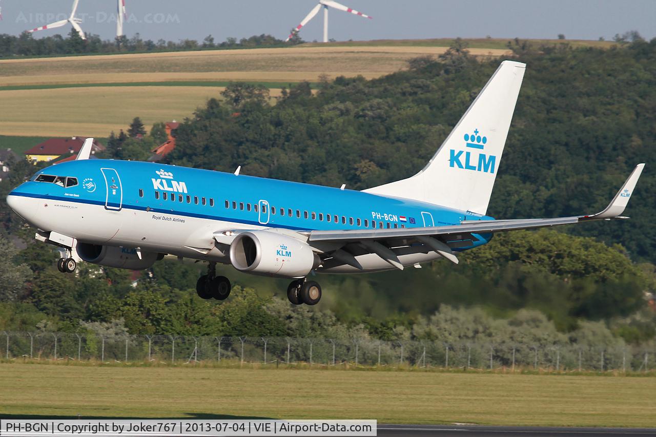 PH-BGN, 2011 Boeing 737-7K2 C/N 38125, KLM - Royal Dutch Airlines
