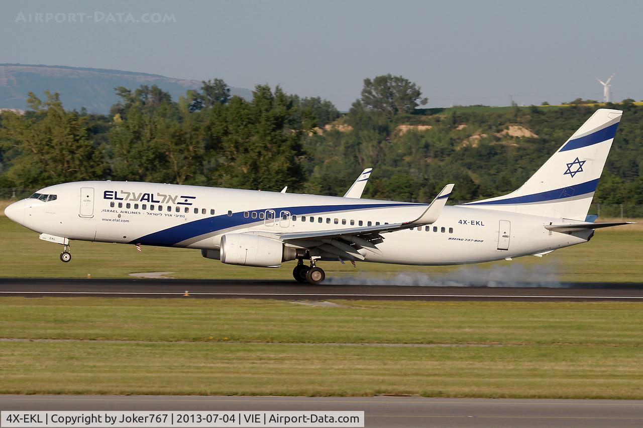 4X-EKL, 2009 Boeing 737-85P C/N 35478, El Al