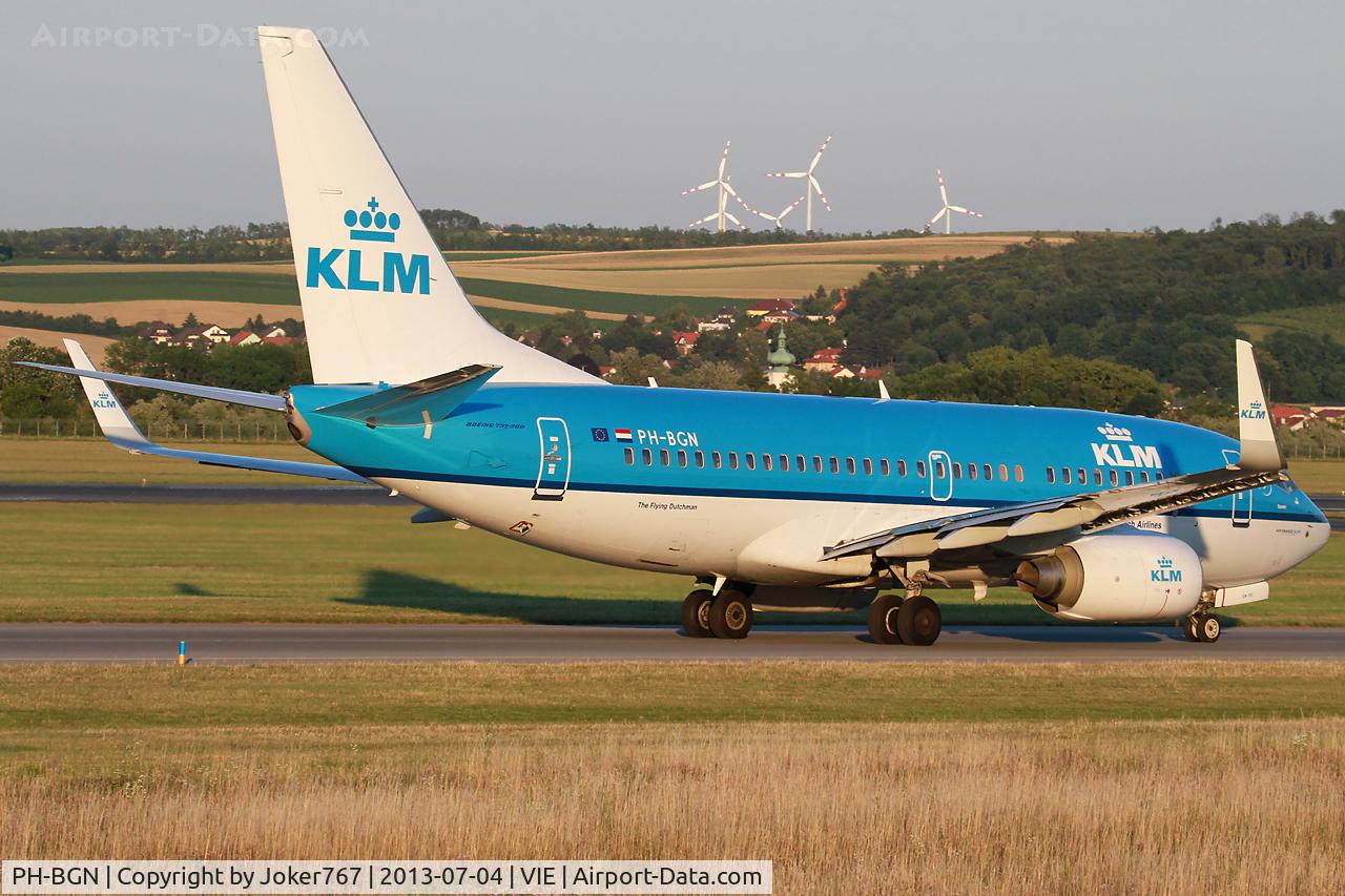PH-BGN, 2011 Boeing 737-7K2 C/N 38125, KLM - Royal Dutch Airlines