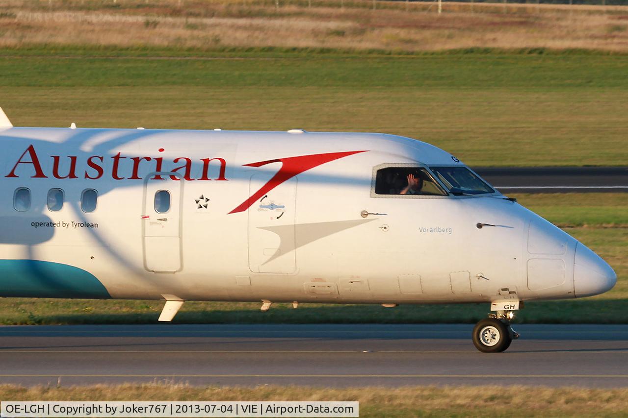 OE-LGH, 2002 De Havilland Canada DHC-8-402Q Dash 8 C/N 4075, Austrian Airlines