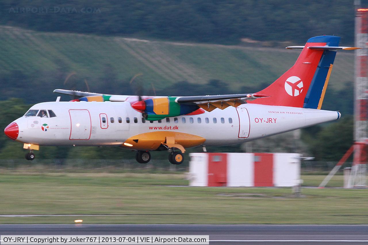 OY-JRY, 1987 ATR 42-320 C/N 063, Danish Air Transport