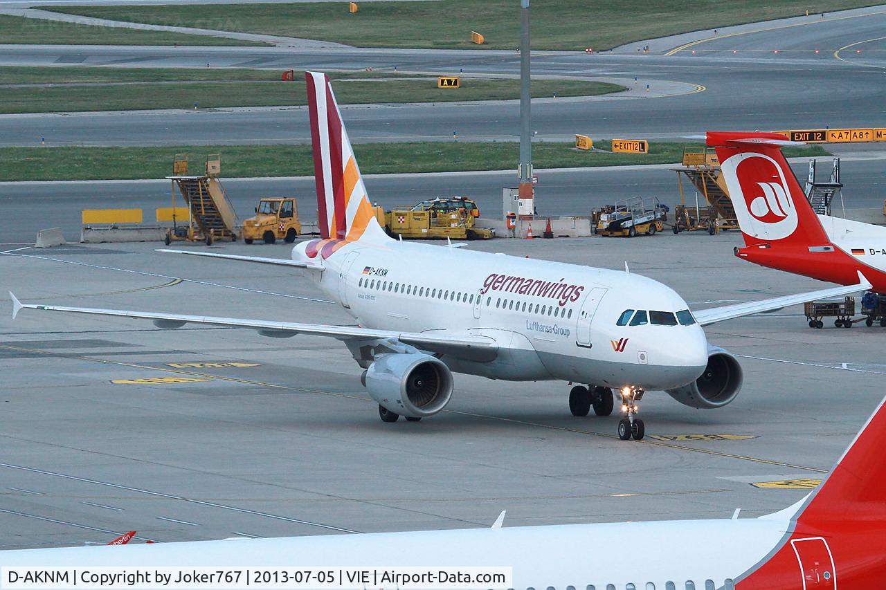 D-AKNM, 1999 Airbus A319-112 C/N 1089, Germanwings