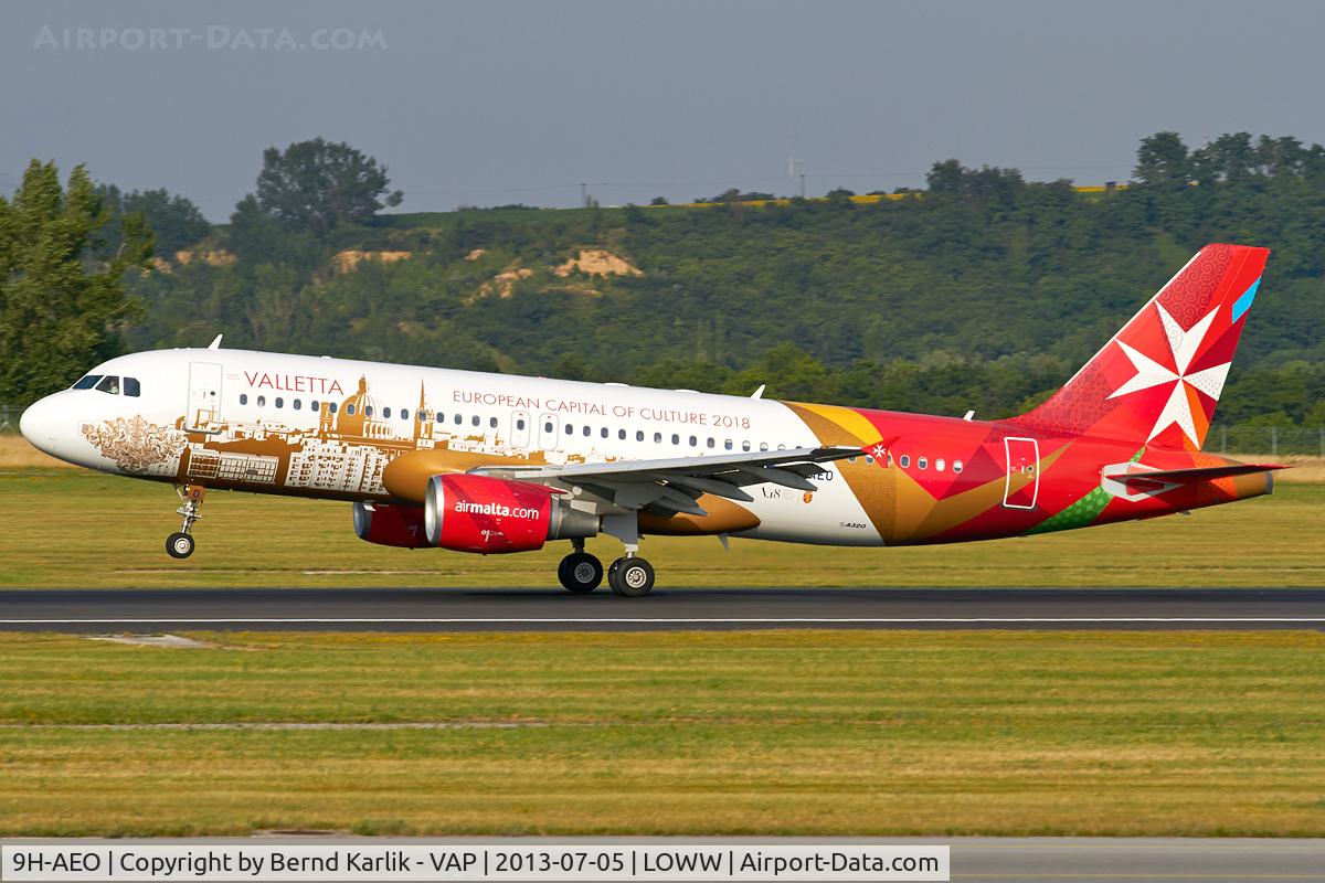 9H-AEO, 2006 Airbus A320-214 C/N 2768, Rwy 34