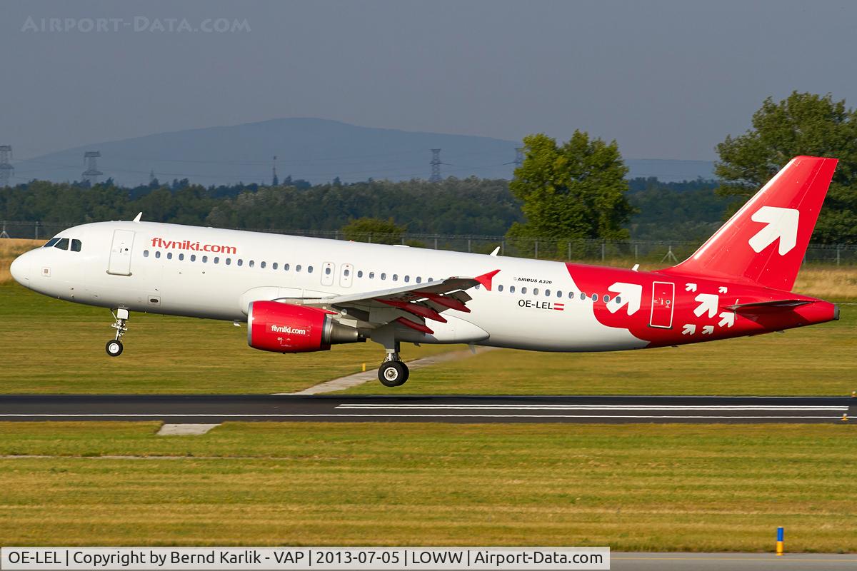 OE-LEL, 2006 Airbus A320-214 C/N 2668, Rwy 34