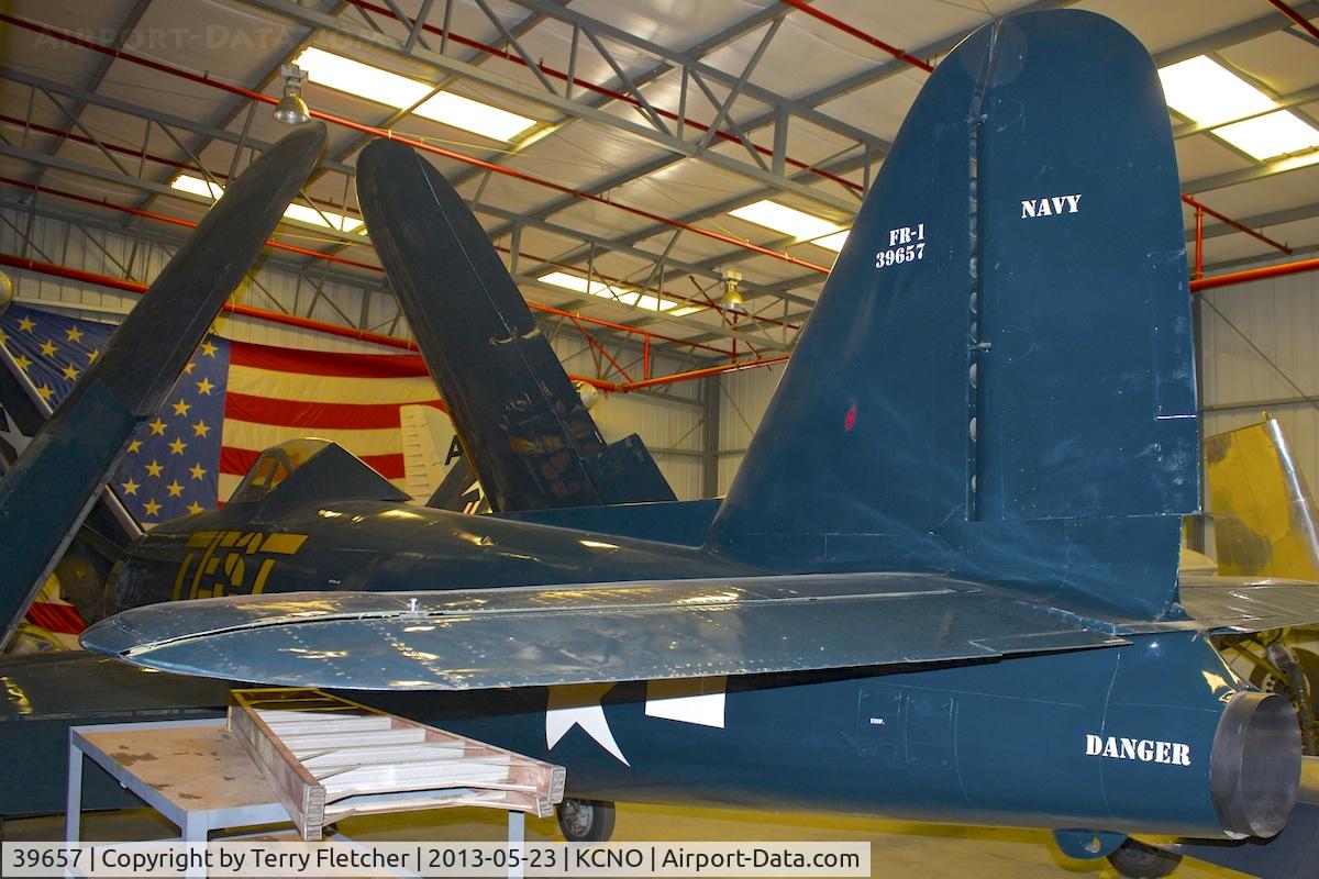 39657, Ryan FR-1 Fireball C/N Not found 39657, Exhibited at Planes of Fame Museum , Chino , California