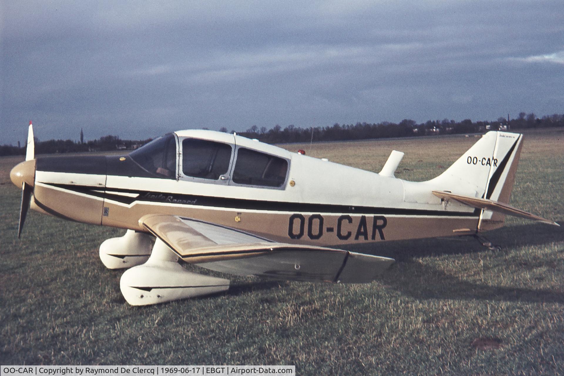 OO-CAR, 1964 Jodel DR-1051-M1 Sicile Record C/N 605, Gent  17-6-69