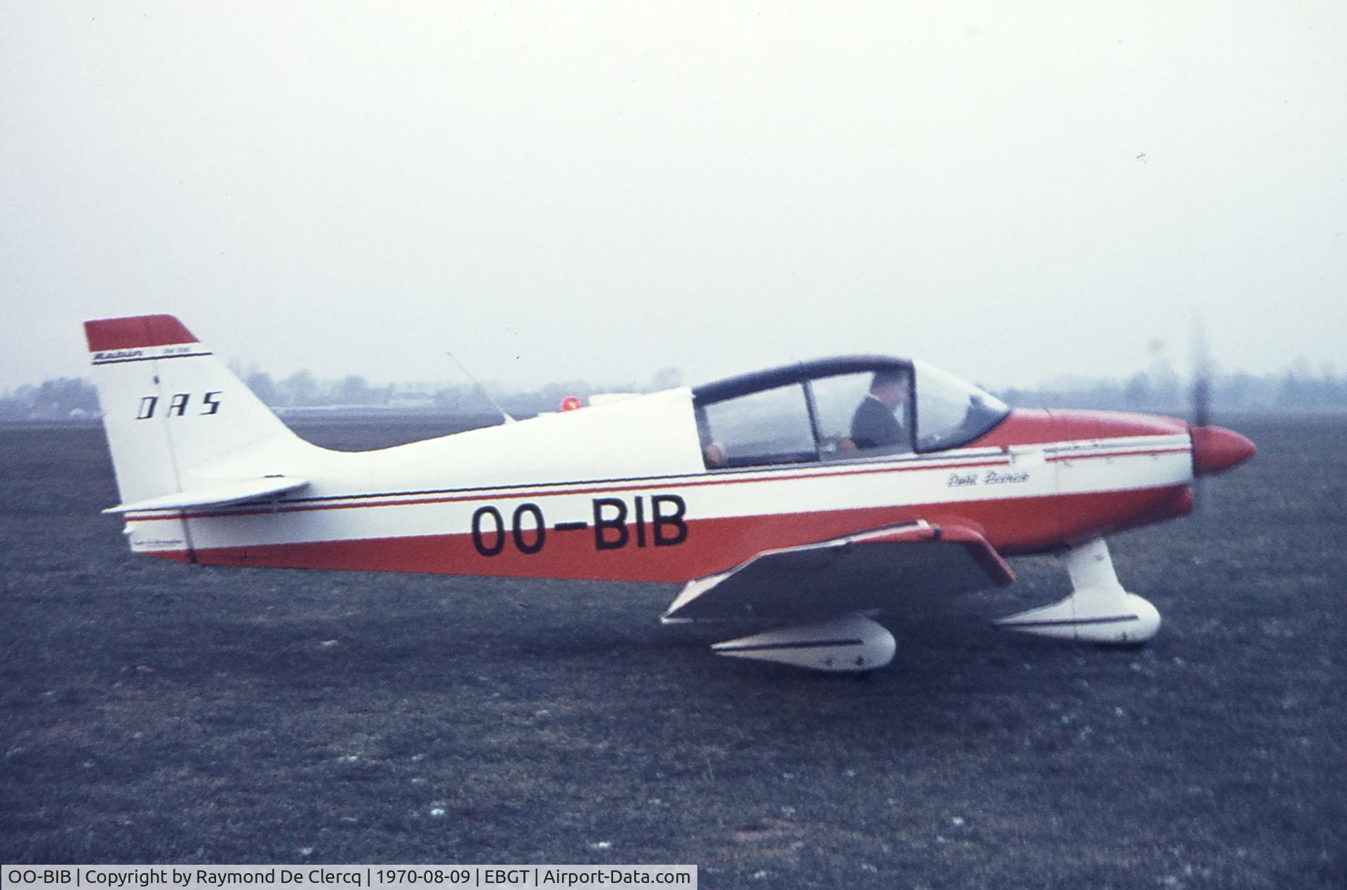 OO-BIB, Robin DR-315 Petit Prince C/N 484, Gent  9-8-70