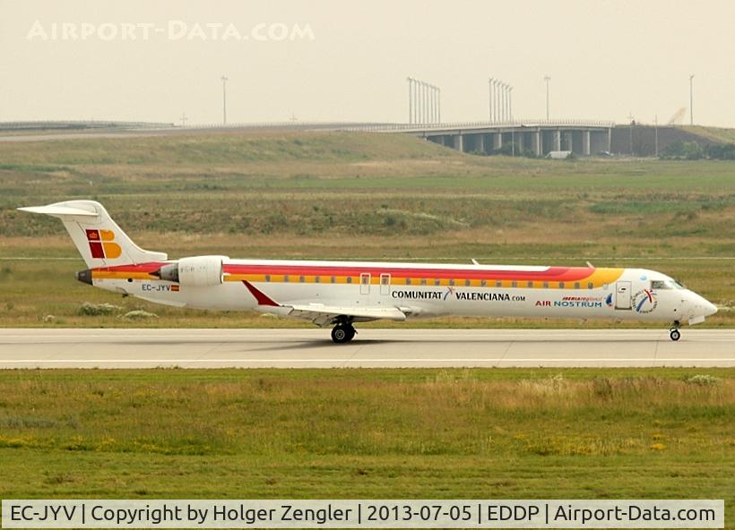 EC-JYV, 2006 Canadair CRJ-900ER (CL-600-2D24) C/N 15106, Suddenly spanish colors were arriving on sunny rwy 26R.....