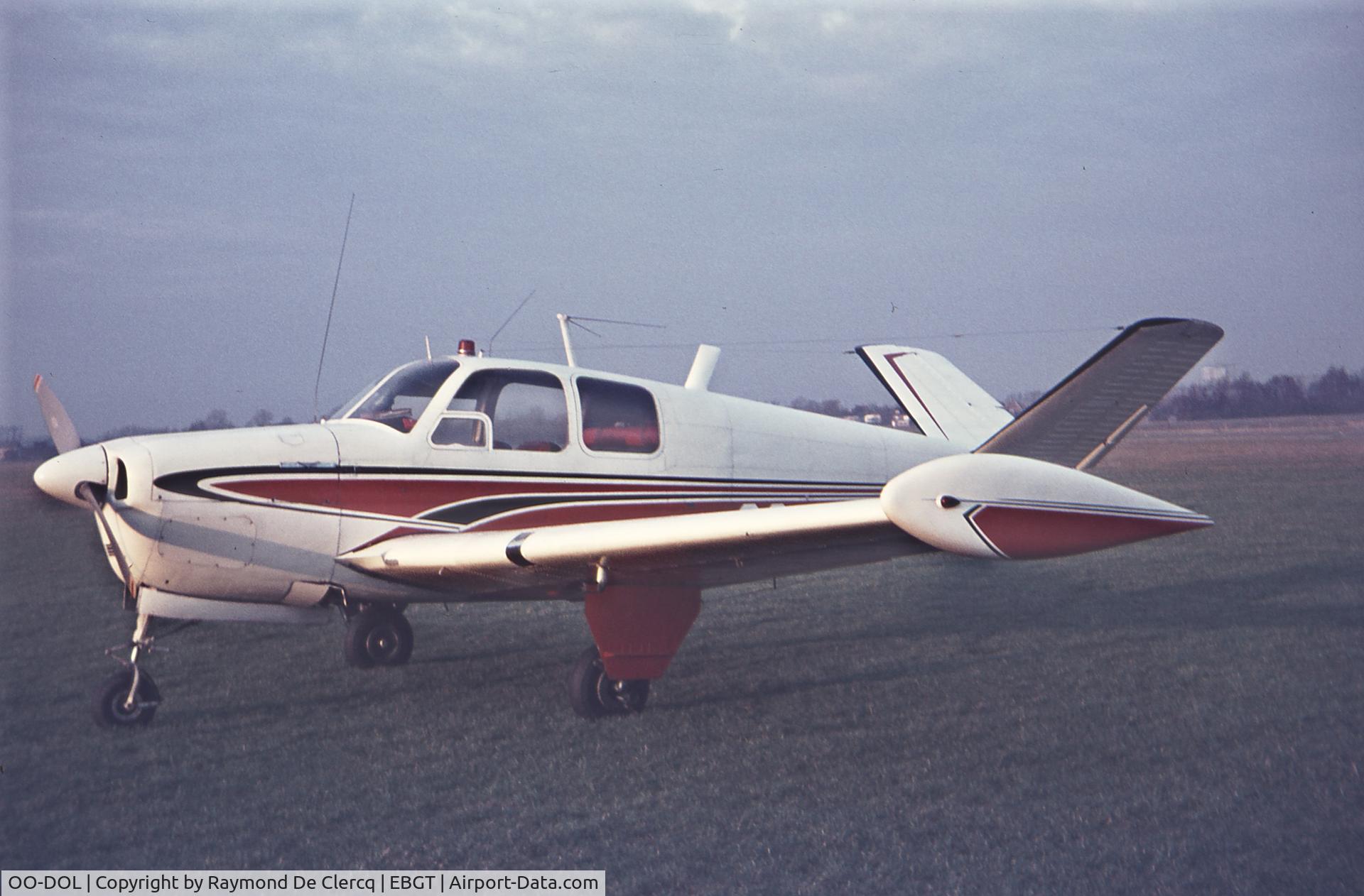 OO-DOL, 1952 Beech C35 Bonanza C/N D-3346, Gent  1973