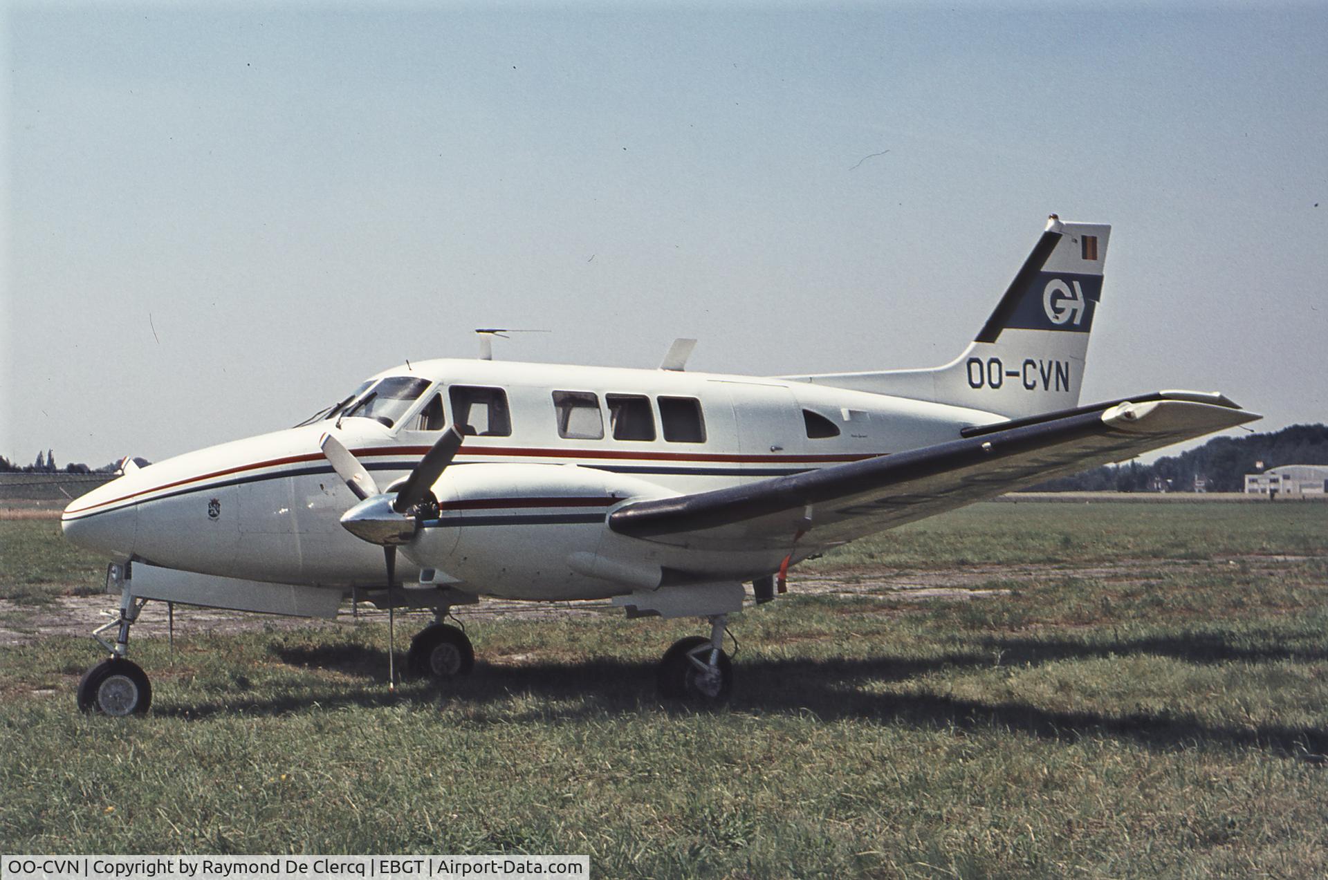 OO-CVN, 1962 Beech 65-80 Queen Air C/N LD-4, Gent  1972