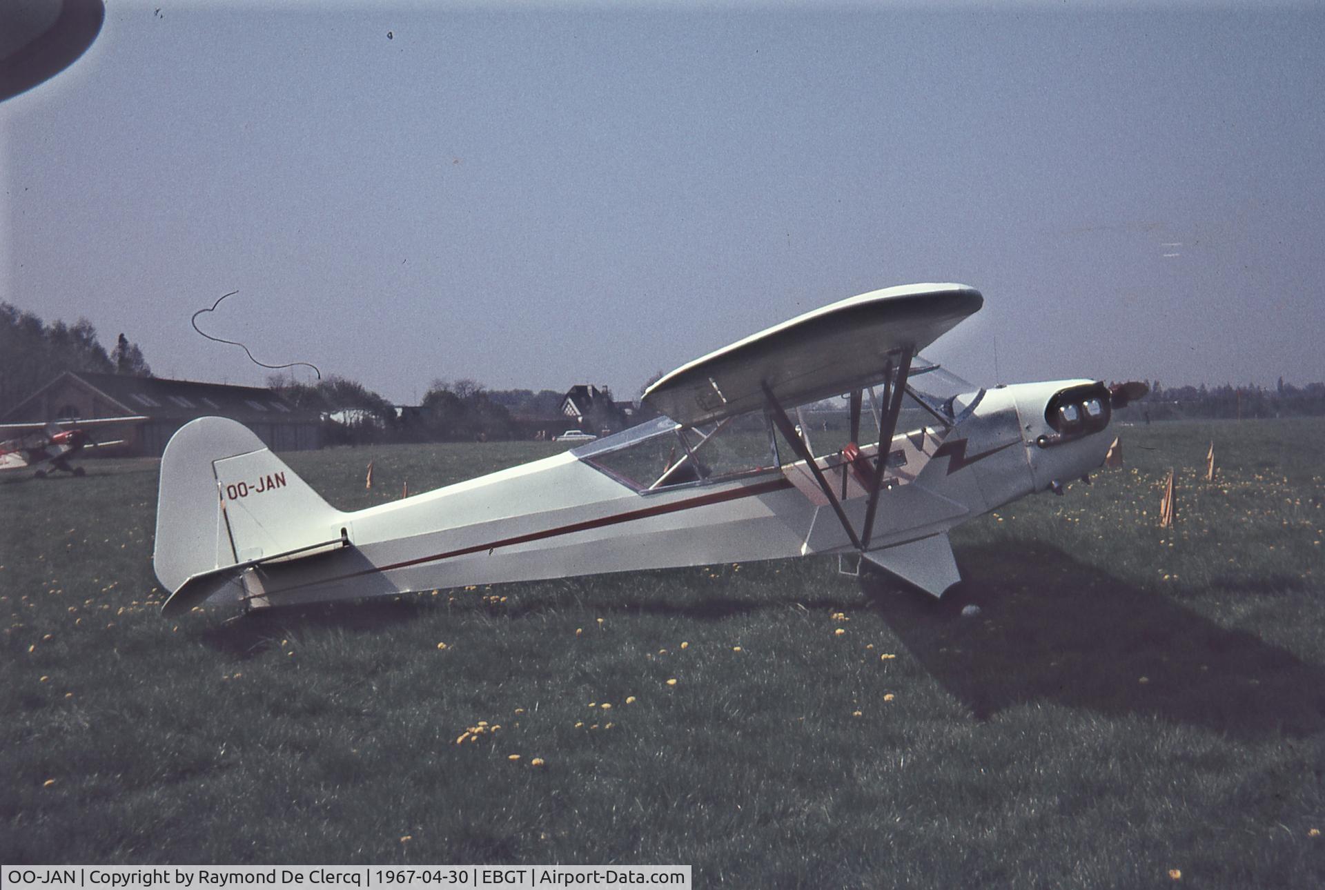 OO-JAN, 1943 Piper L-4H Grasshopper (J3C-65D) C/N 11354, Gent  30-4-67