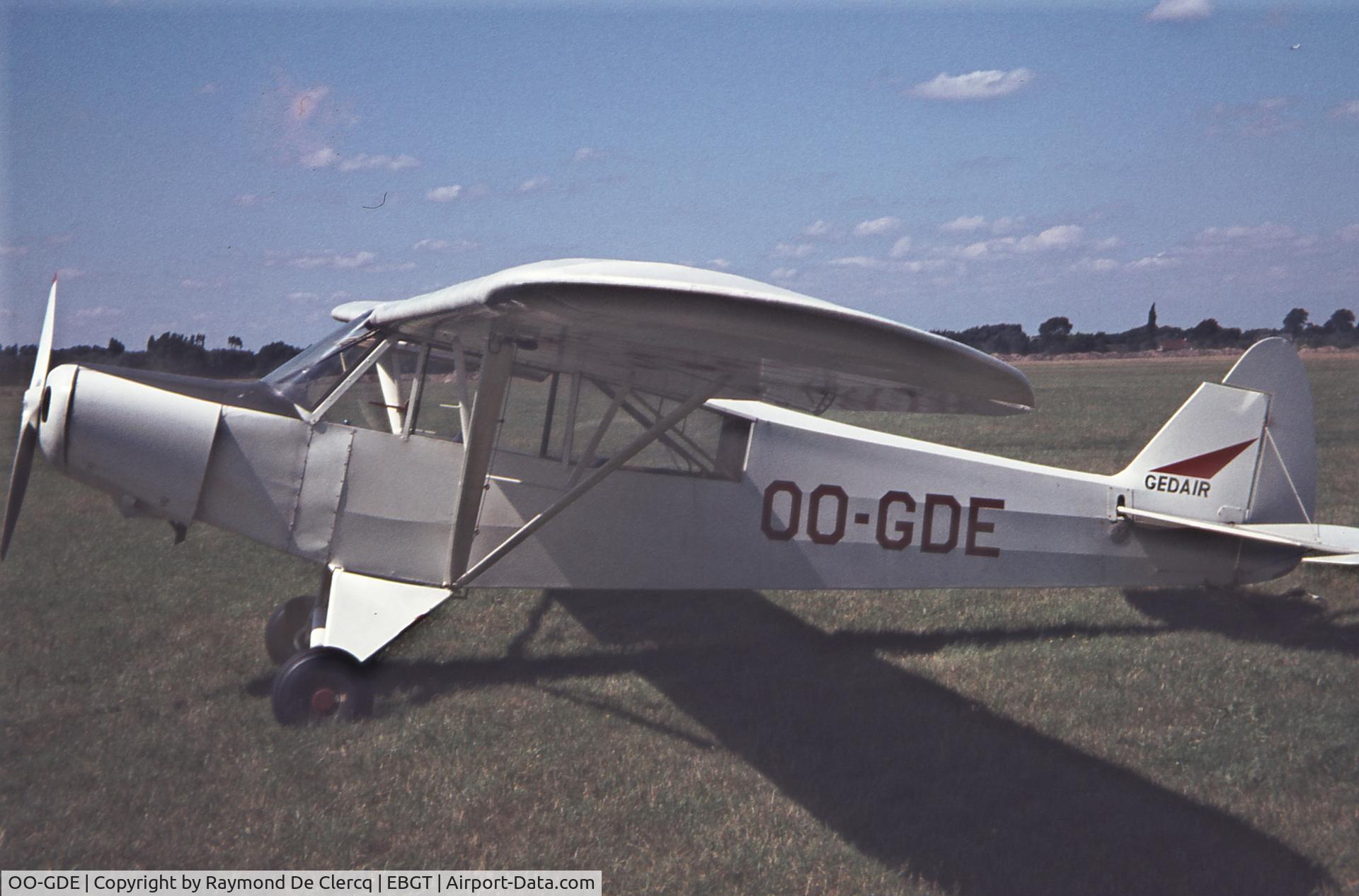 OO-GDE, Piper L-18C Super Cub (PA-18-95) C/N 18-3106, Gent  1969