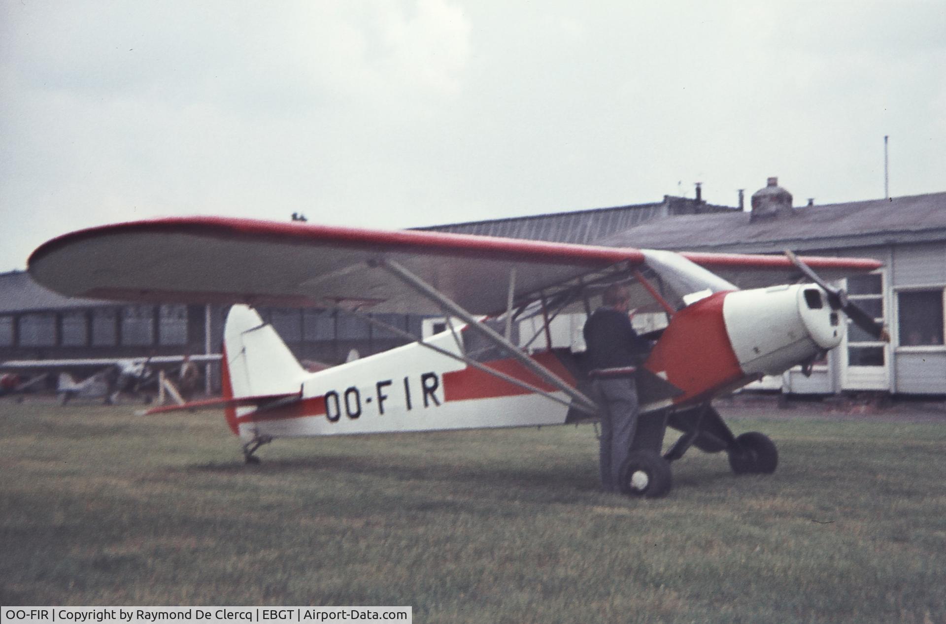 OO-FIR, 1951 Piper L-18C Super Cub (PA-18-95) C/N 18-1371, Gent  1970