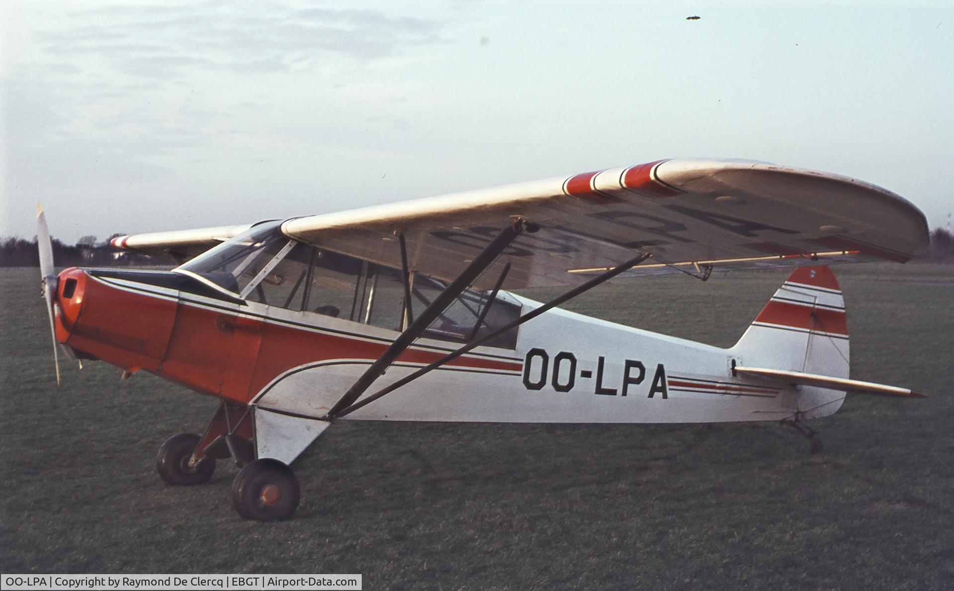 OO-LPA, 1951 Piper L-18C Super Cub (PA-18-95) C/N 18-1606, Gent  1969