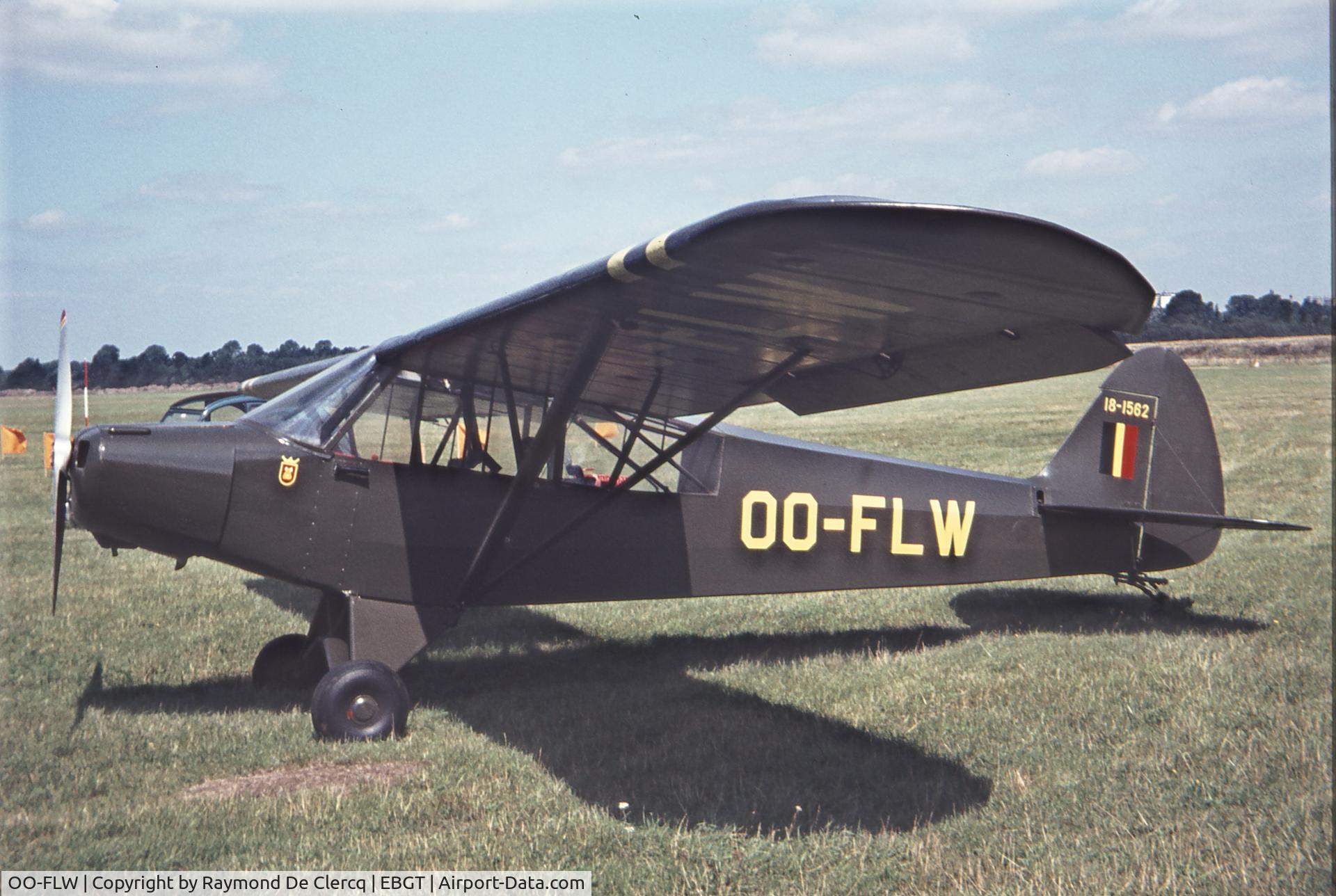OO-FLW, 1951 Piper L-18C Super Cub (PA-18-95) C/N 18-1562, Gent  1969