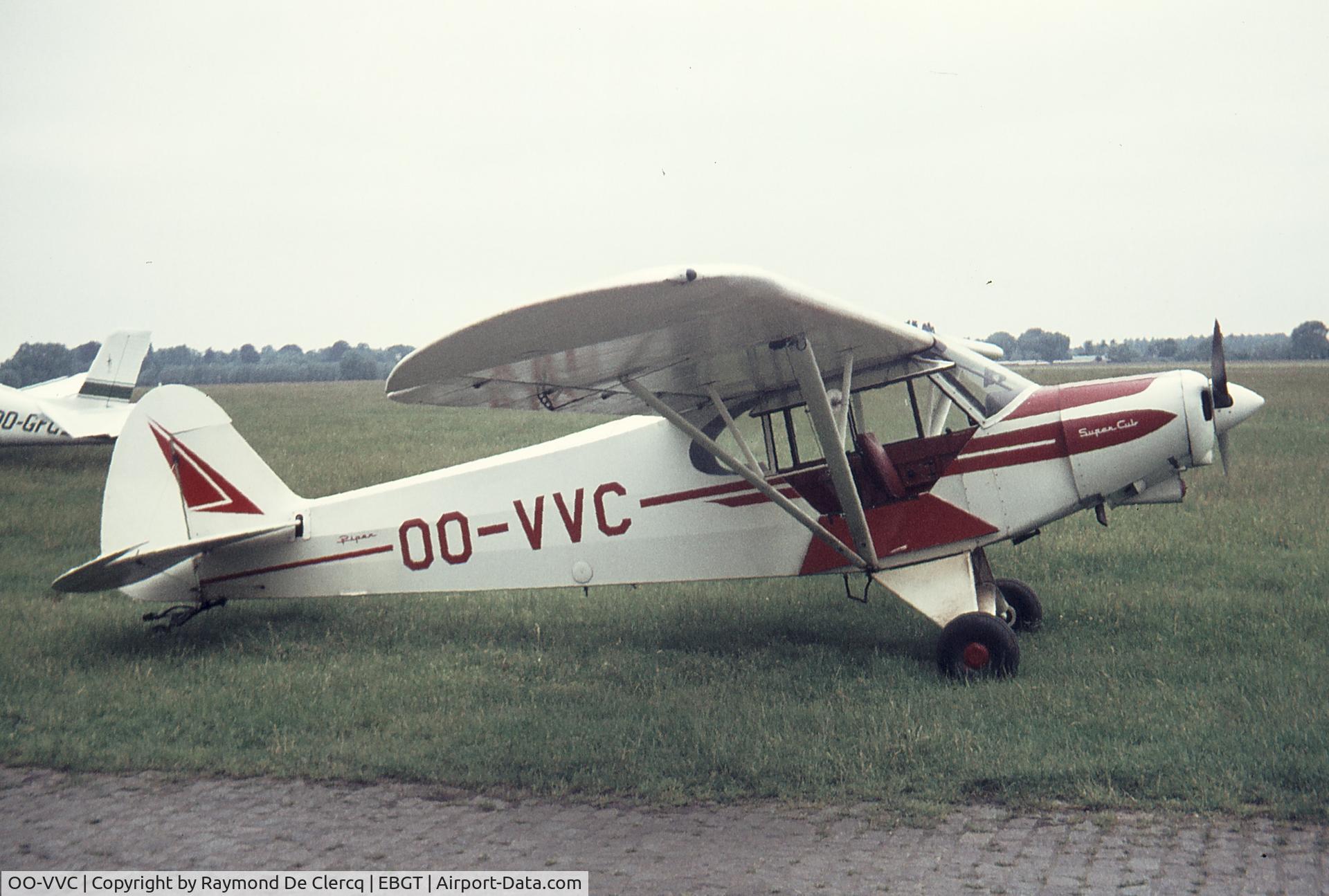 OO-VVC, 1965 Piper PA-18-150 Super Cub C/N 18-8286, Gent  1971