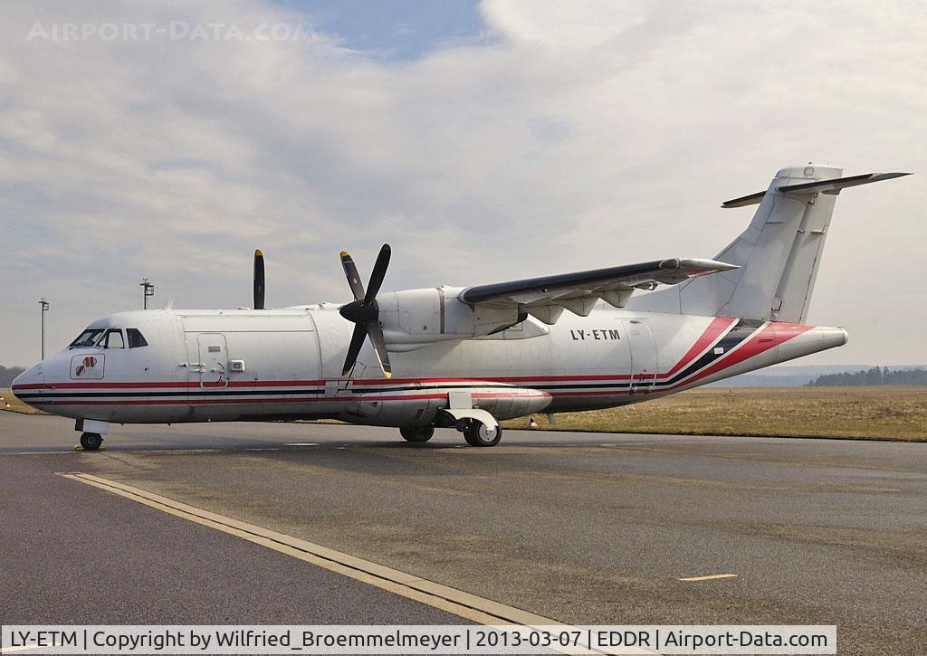 LY-ETM, 1987 ATR 42-300 C/N 067, During the week we had a lot of Cargo traffic at EDDR.