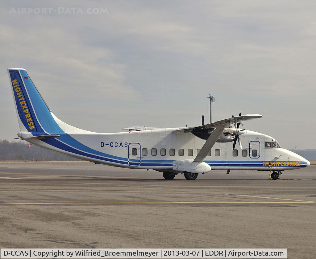 D-CCAS, 1988 Short SD3-60-300 C/N SH.3737, During the week we had a lot of Cargo traffic at EDDR.