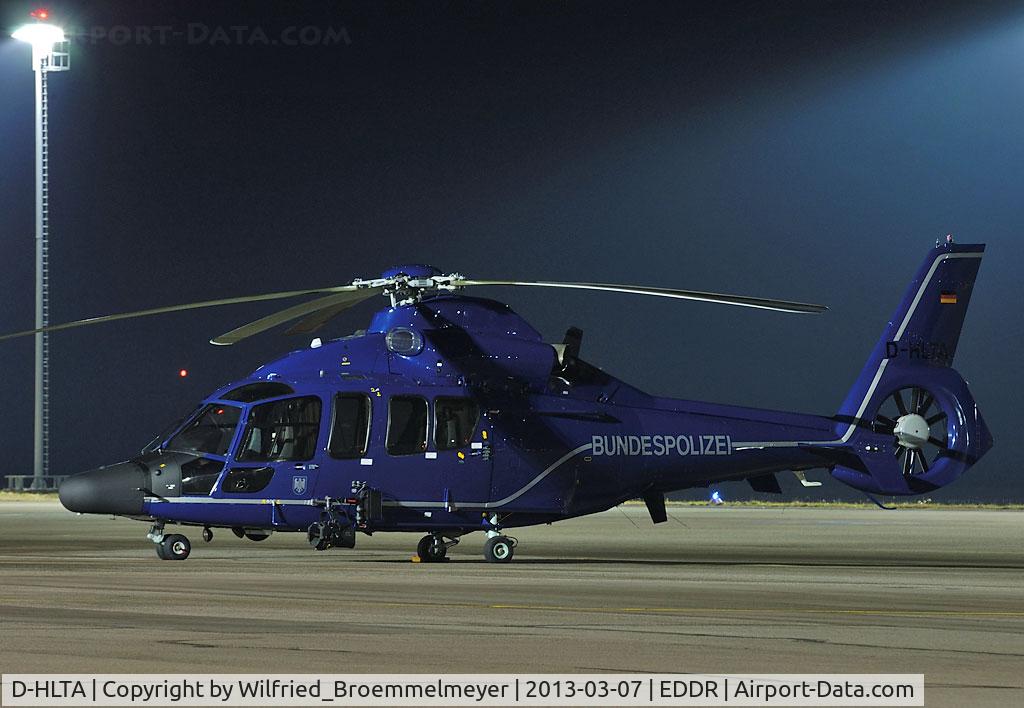 D-HLTA, Eurocopter EC-155B Dauphin C/N 6546, Nightstop a EDDR.