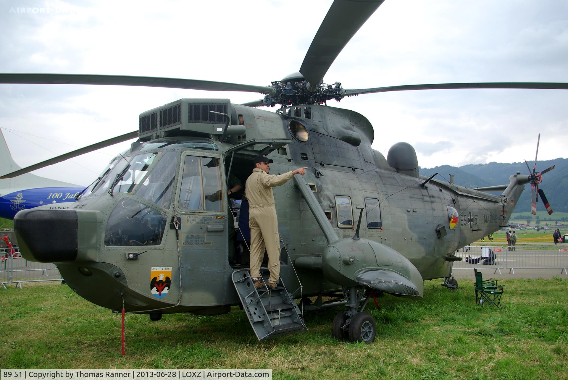 89 51, Westland Sea King Mk.41 C/N WA745/58, German Navy Sea King