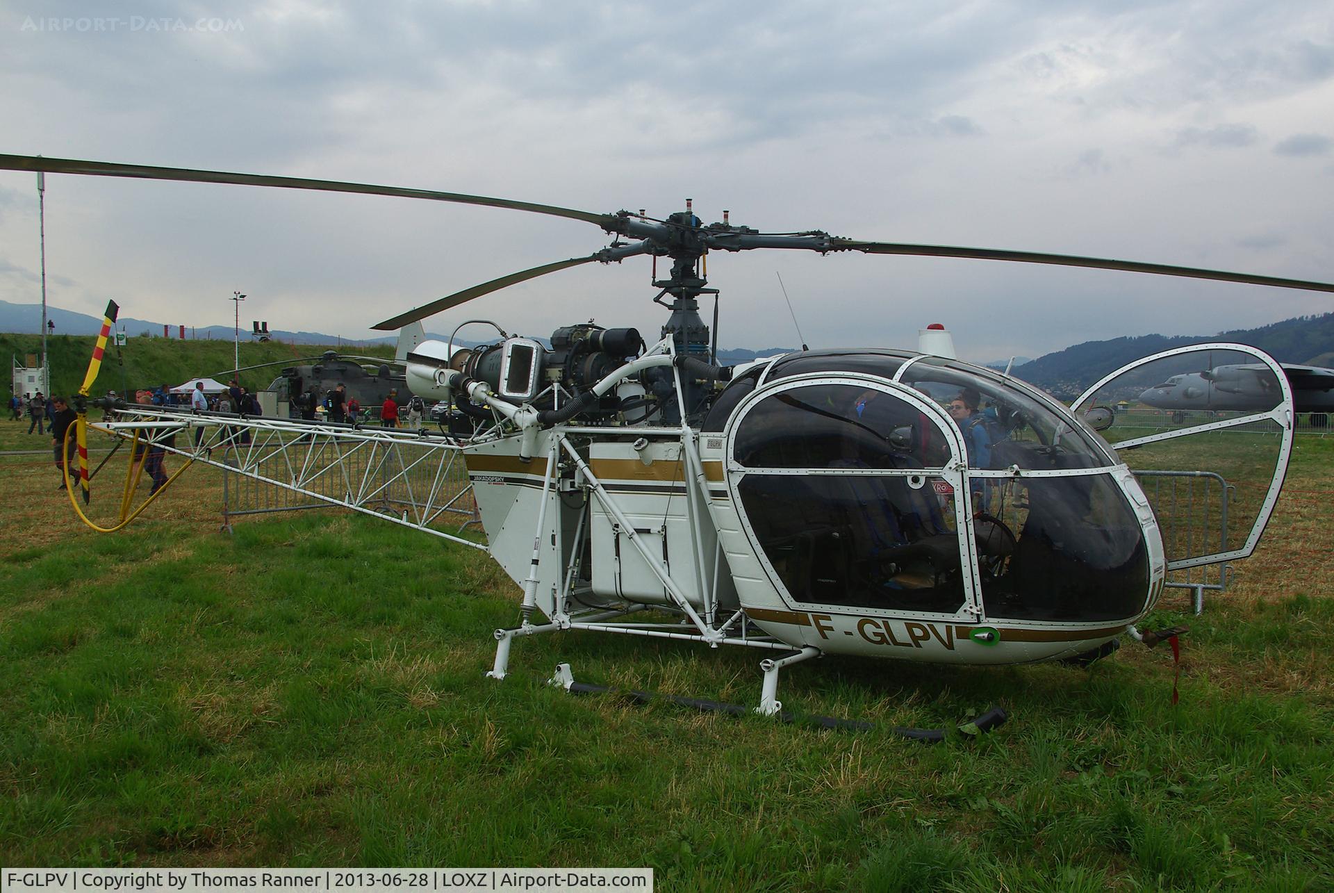 F-GLPV, Sud SE-313B Alouette II C/N 1443, Alouette II