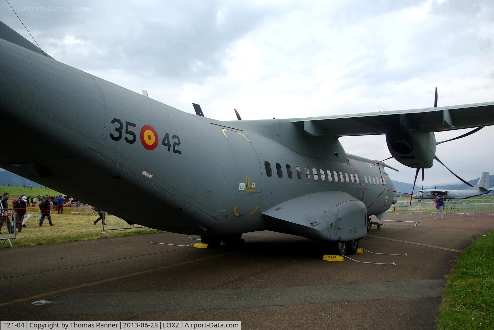 T21-04, 2003 CASA C-295M C/N EA03-04-005, Spanish Air Force CASA 295M