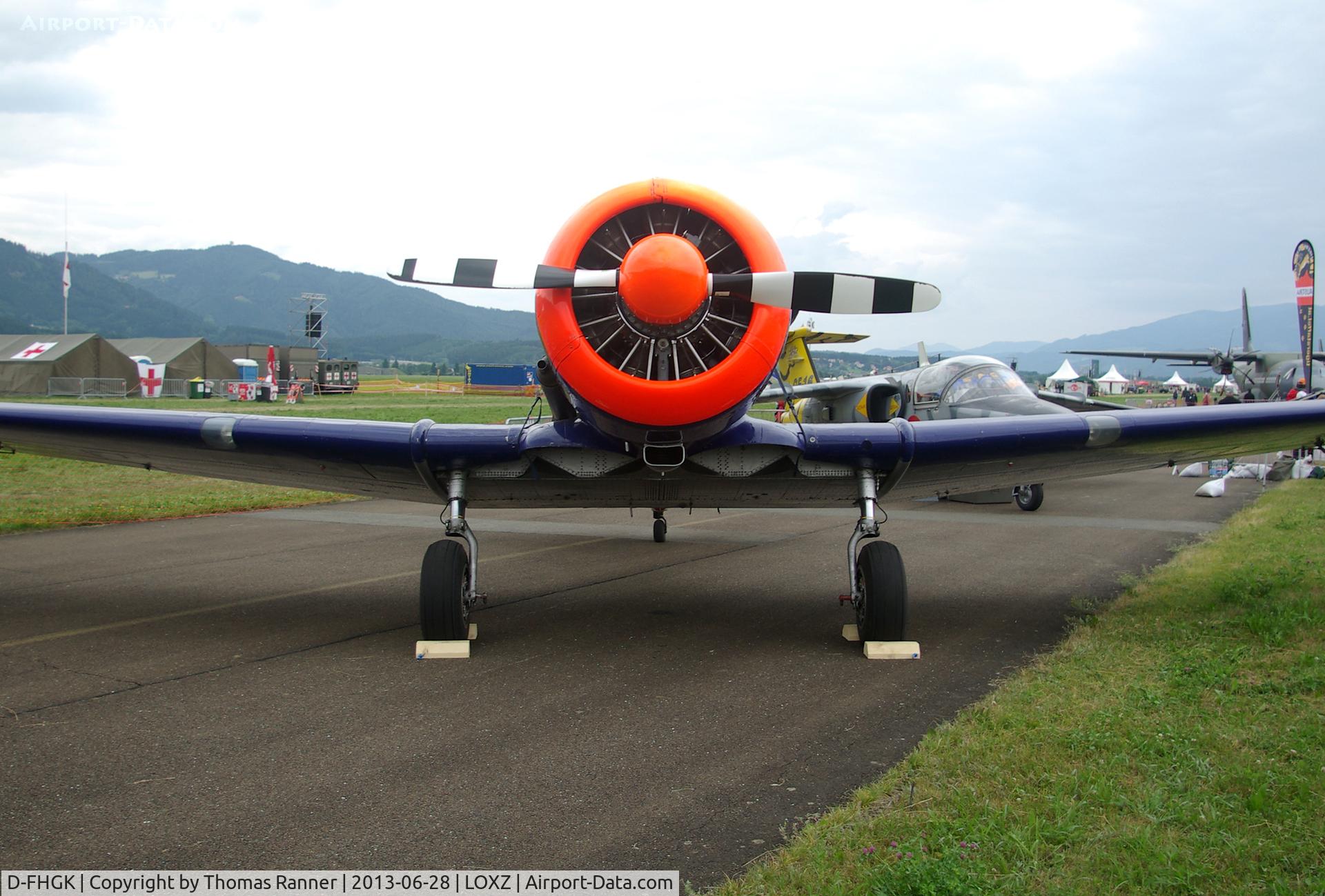 D-FHGK, 1942 Noorduyn AT-16 Harvard IIB C/N 14A-324, Red Bull