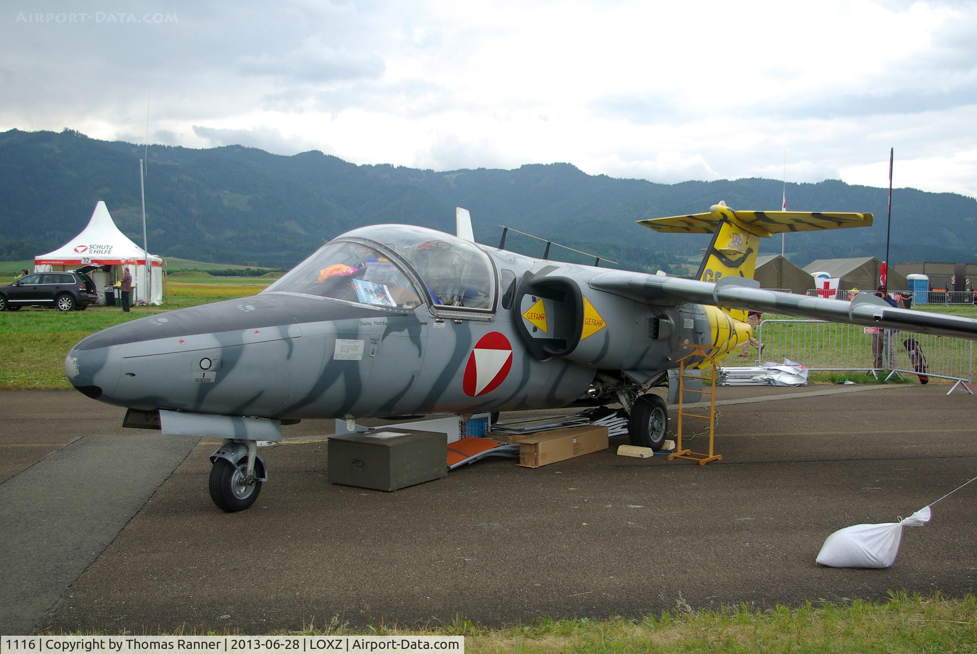 1116, Saab 105OE C/N 105416, Austrian Air Force Saab 105