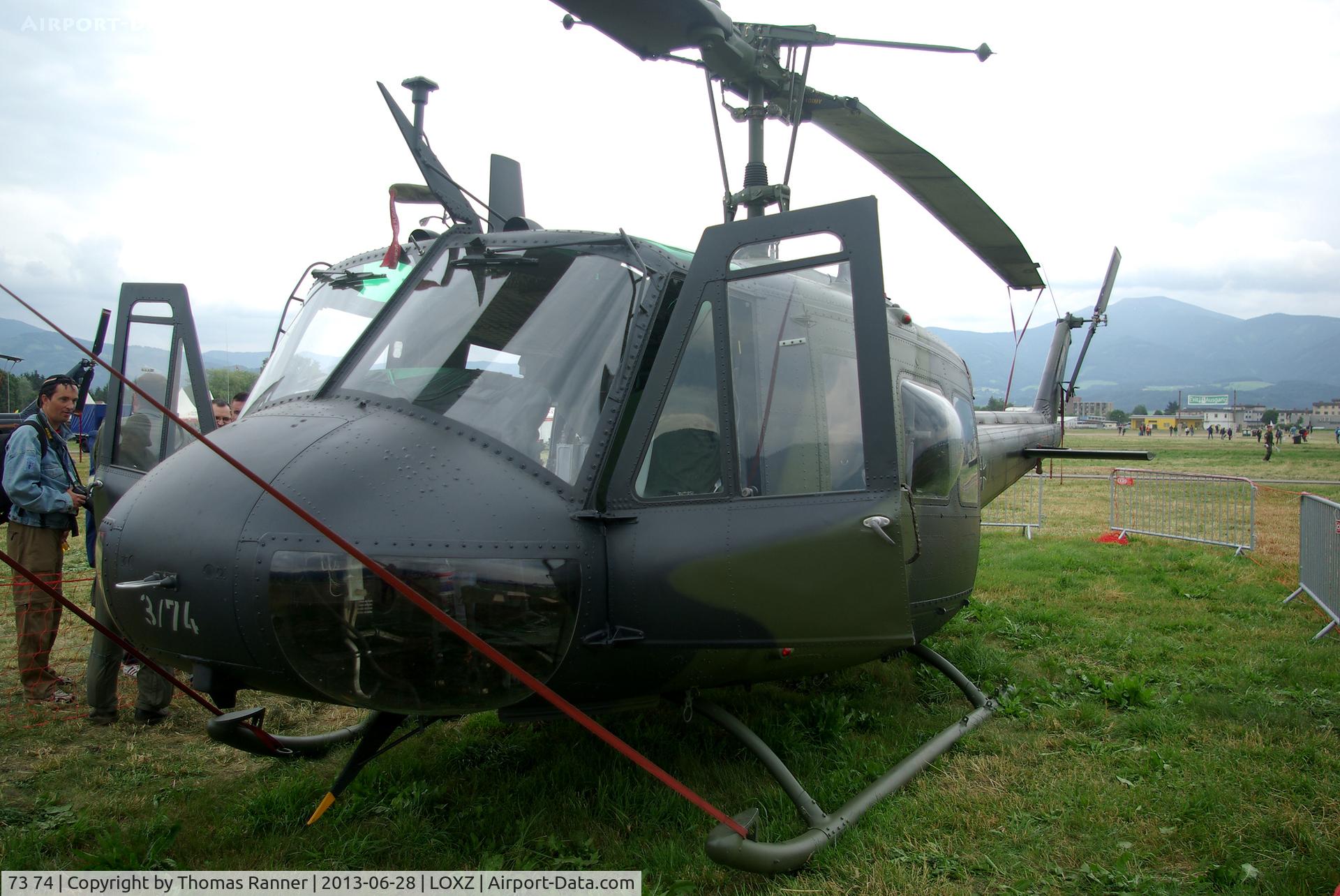73 74, Bell (Dornier) UH-1D Iroquois (205) C/N 8494, German Air Force Bell UH-1D