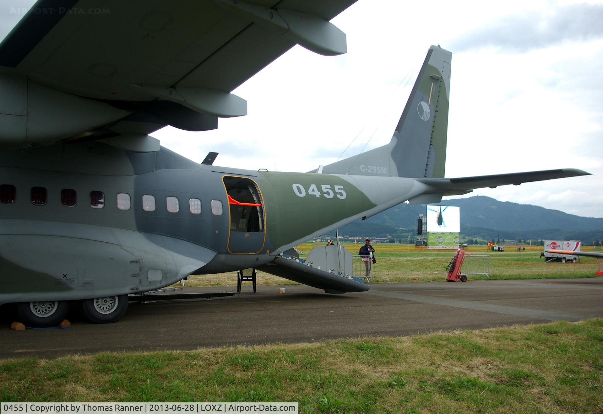 0455, CASA C-295M C/N S-075, Czech Air Force CASA 295M