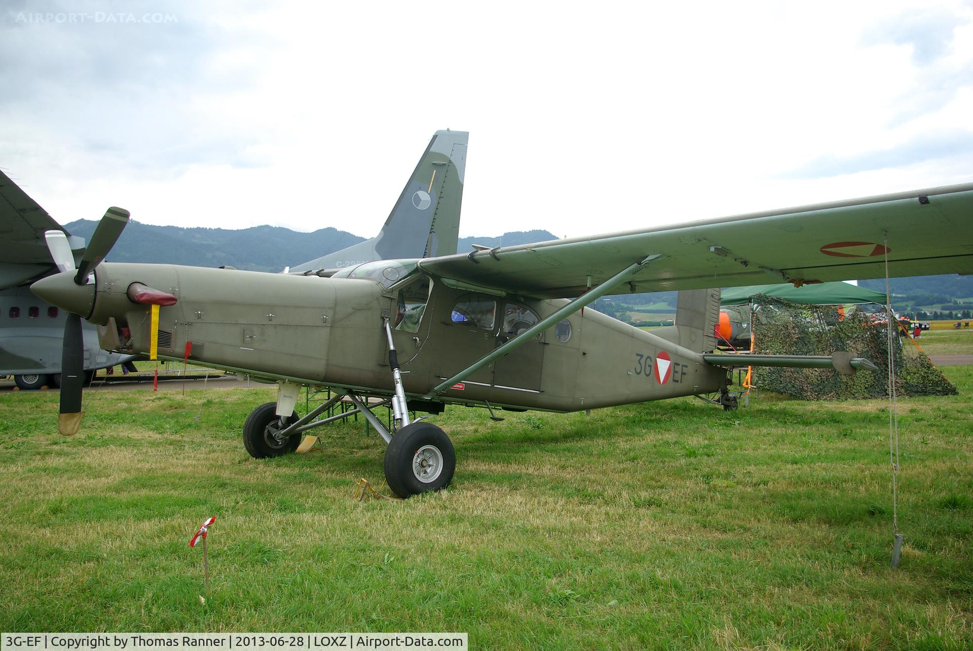 3G-EF, Pilatus PC-6/B2-H2 Turbo Porter C/N 769, Austrian Air Force PC-6