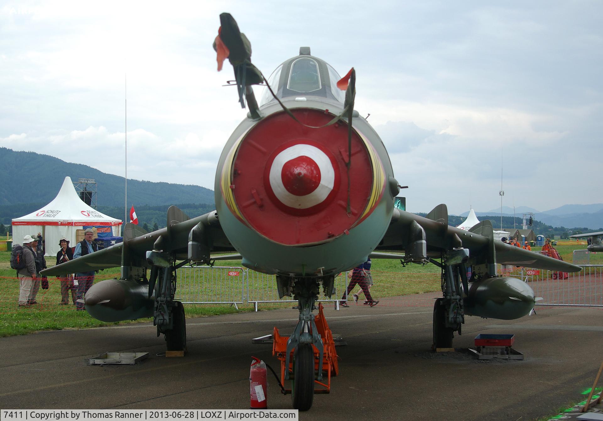 7411, Sukhoi Su-22M-4 C/N 27411, Polish Air Force Su-22