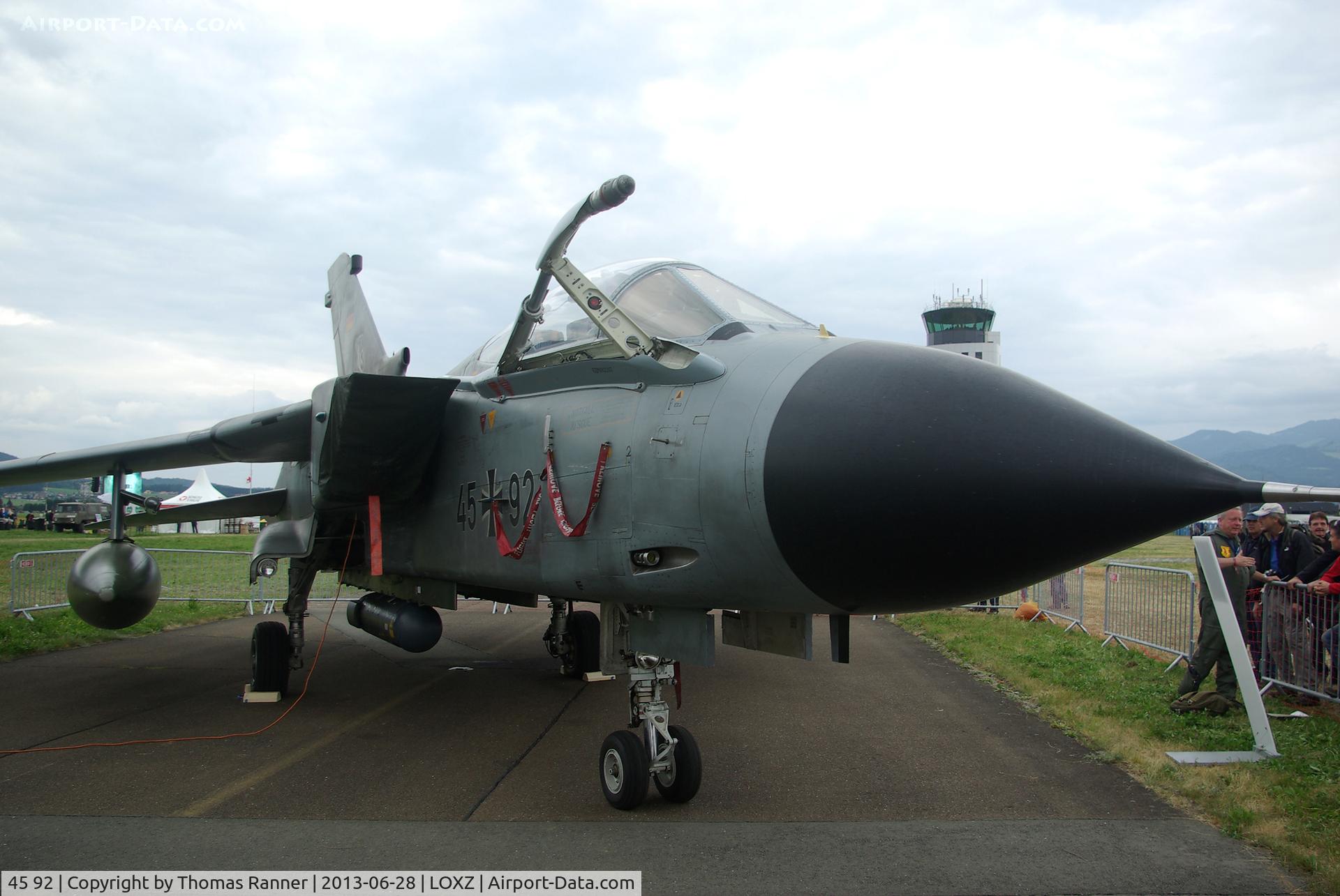 45 92, Panavia Tornado IDS C/N 724/GS233/4292, German Air Force Tornado