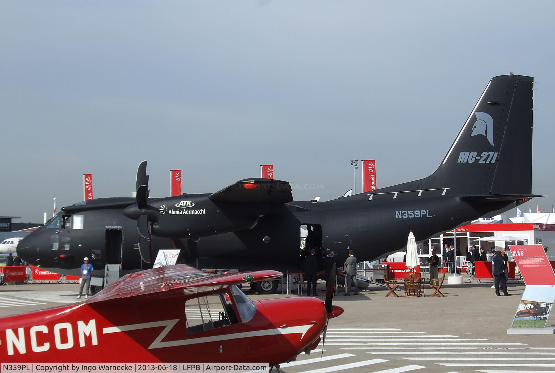 N359PL, Alenia MC-27J Spartan C/N 4126, Alenia MC-27J Spartan at the Aerosalon 2013, Paris