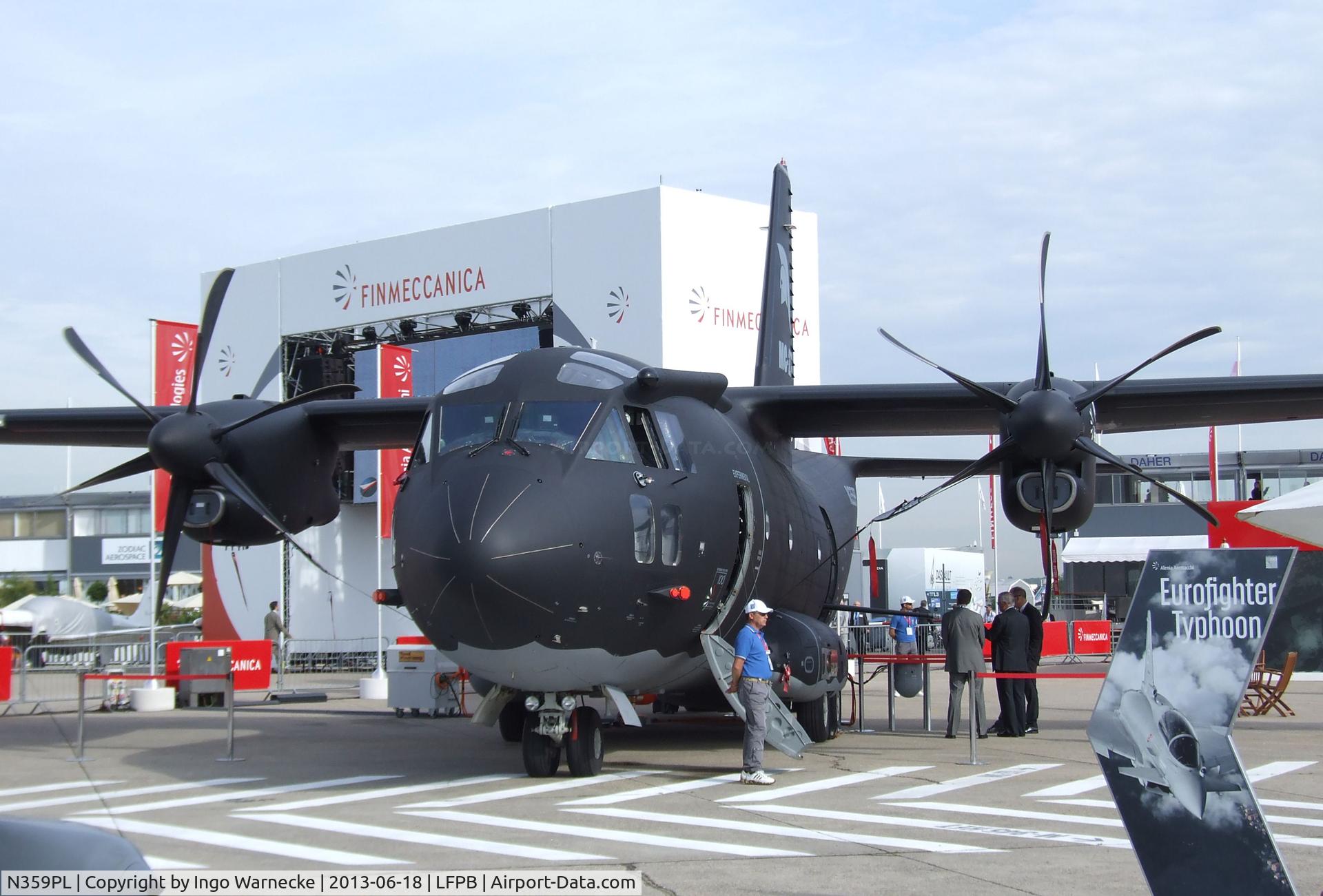 N359PL, Alenia MC-27J Spartan C/N 4126, Alenia MC-27J Spartan at the Aerosalon 2013, Paris