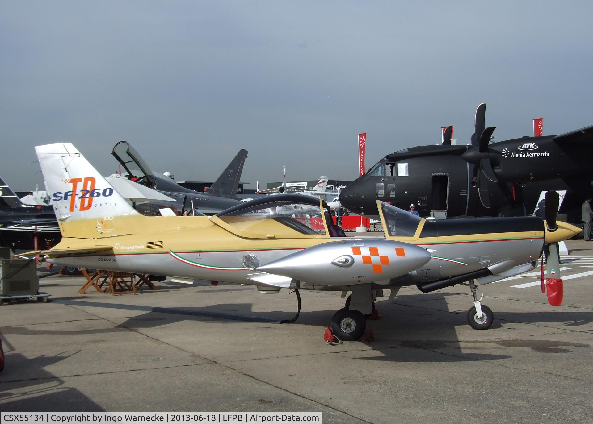 CSX55134, 1983 SIAI-Marchetti SF-260TP C/N 661/60-004, SIAI-Marchetti SF.260TP at the Aerosalon 2013, Paris