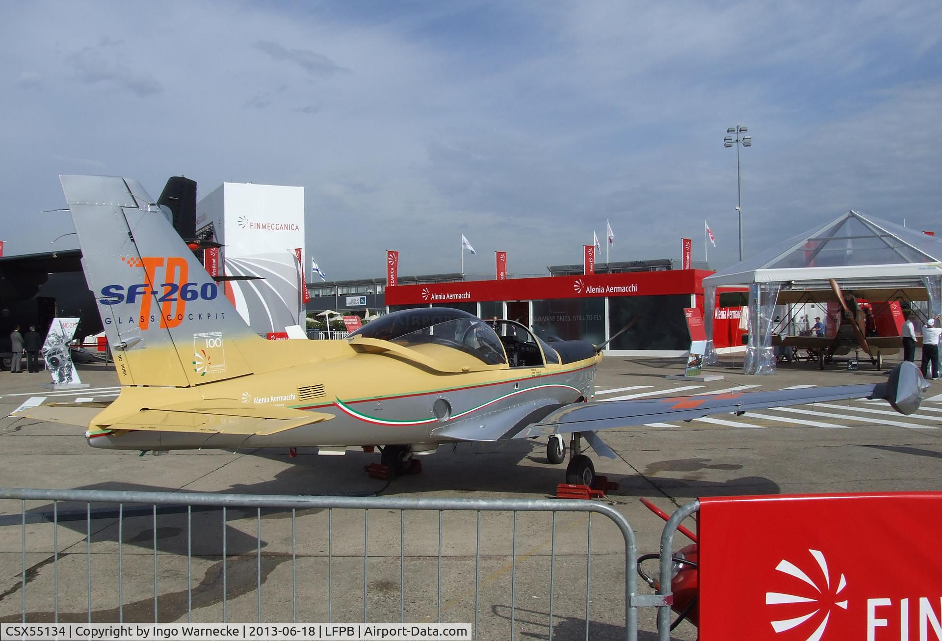 CSX55134, 1983 SIAI-Marchetti SF-260TP C/N 661/60-004, SIAI-Marchetti SF.260TP at the Aerosalon 2013, Paris