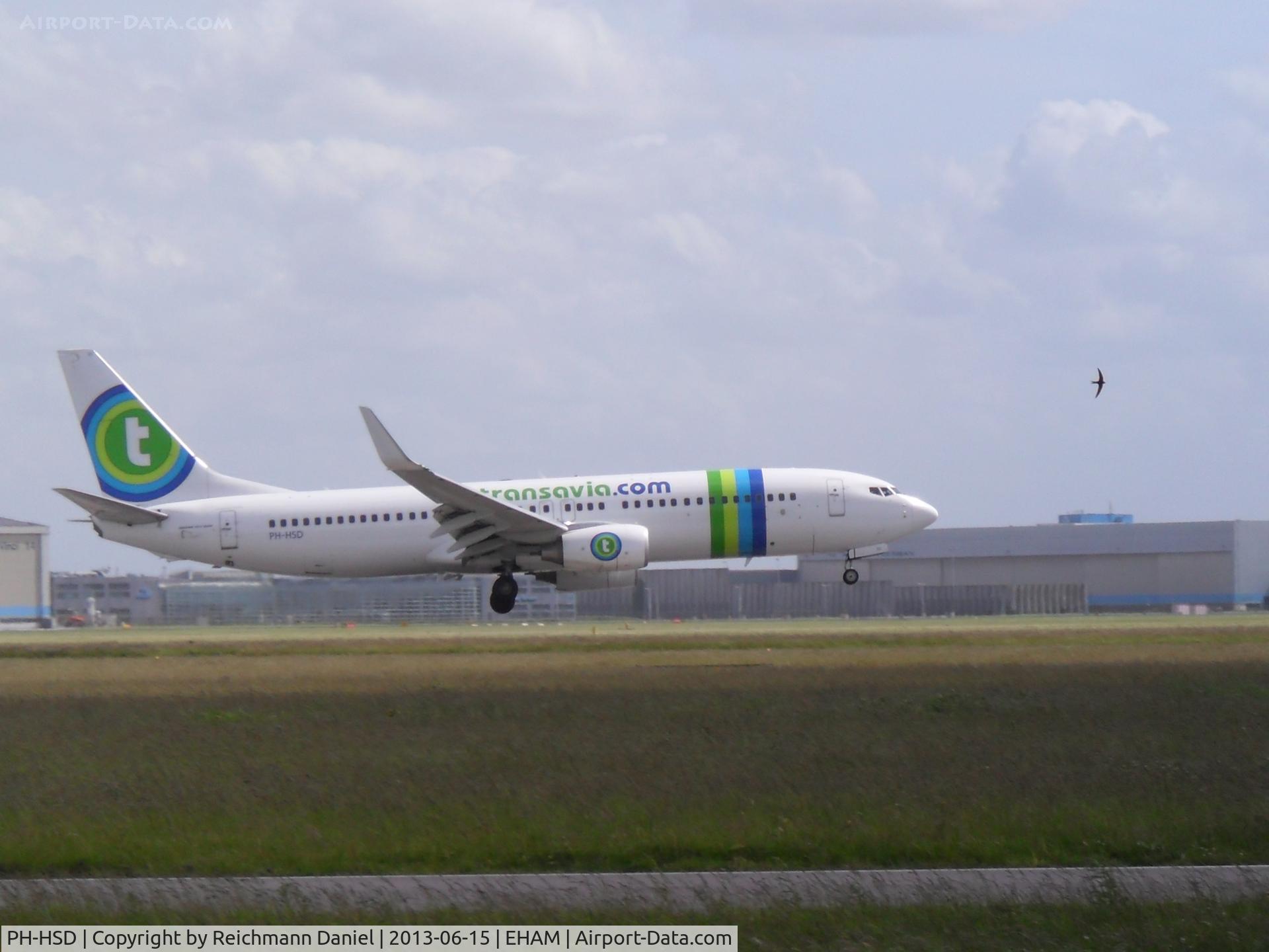 PH-HSD, 2012 Boeing 737-8K2 C/N 39260, Transavia 737-800WL