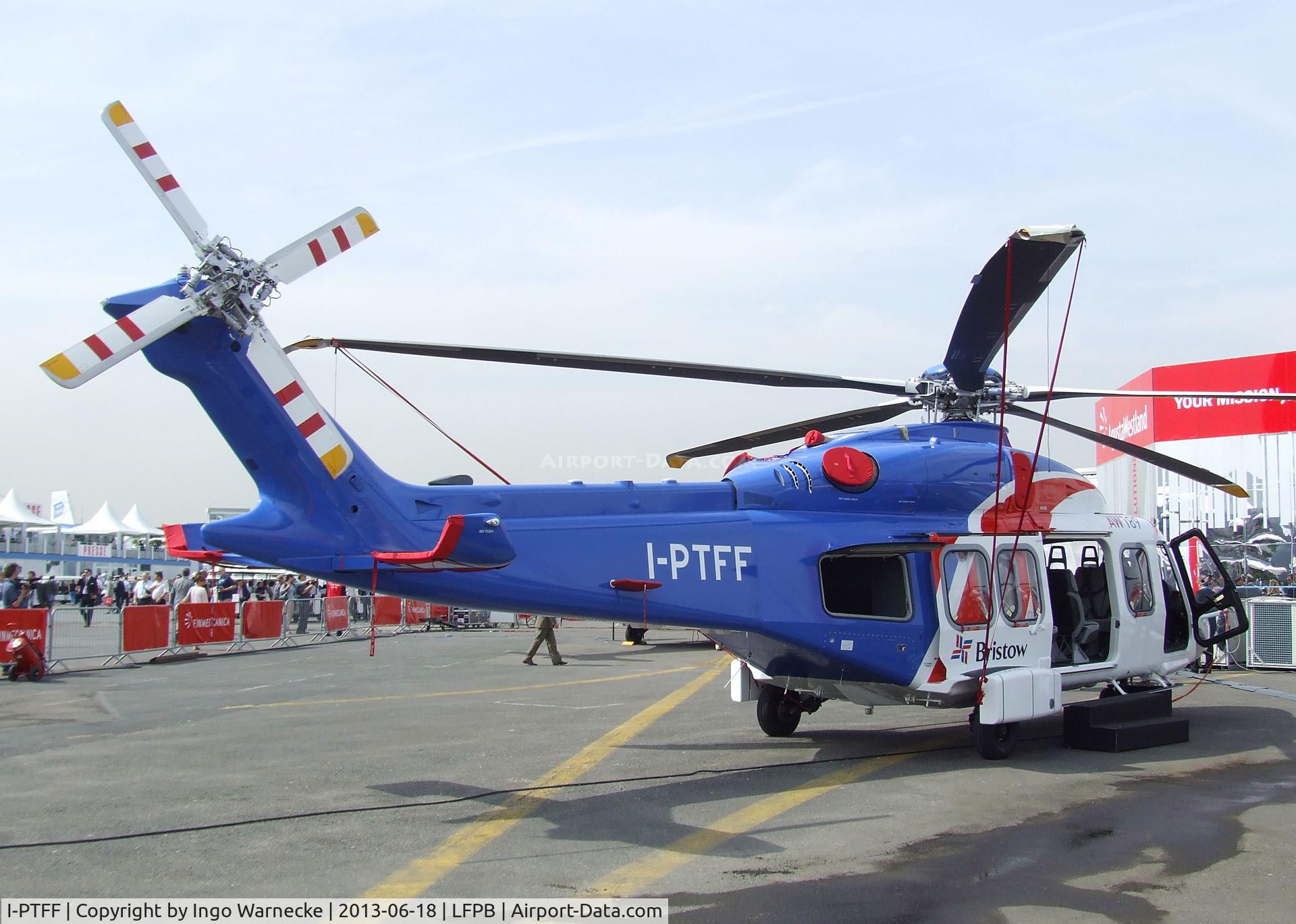 I-PTFF, AgustaWestland AW189 C/N 49005, AgustaWestland AW189 at the Aerosalon 2013, Paris