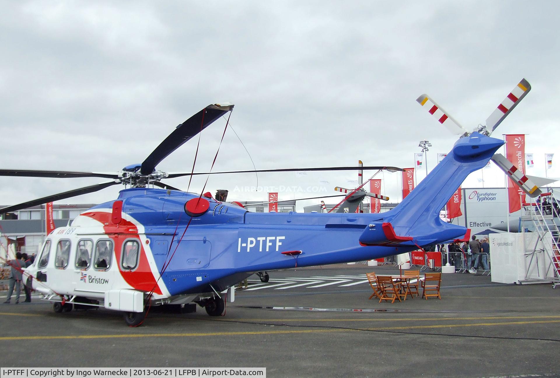 I-PTFF, AgustaWestland AW189 C/N 49005, AgustaWestland AW189 at the Aerosalon 2013, Paris
