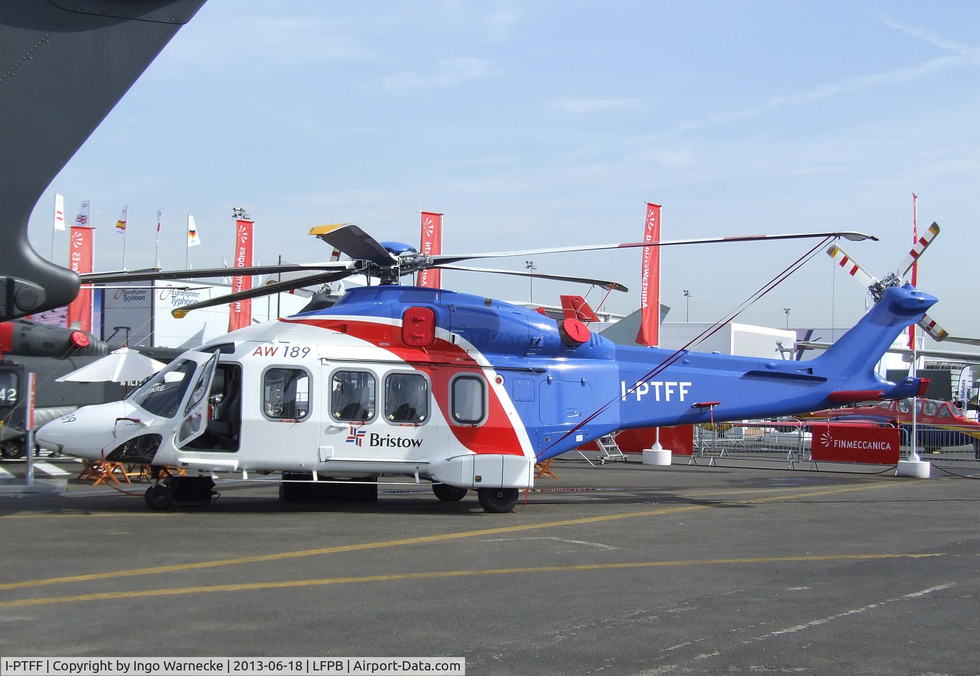 I-PTFF, AgustaWestland AW189 C/N 49005, AgustaWestland AW189 at the Aerosalon 2013, Paris