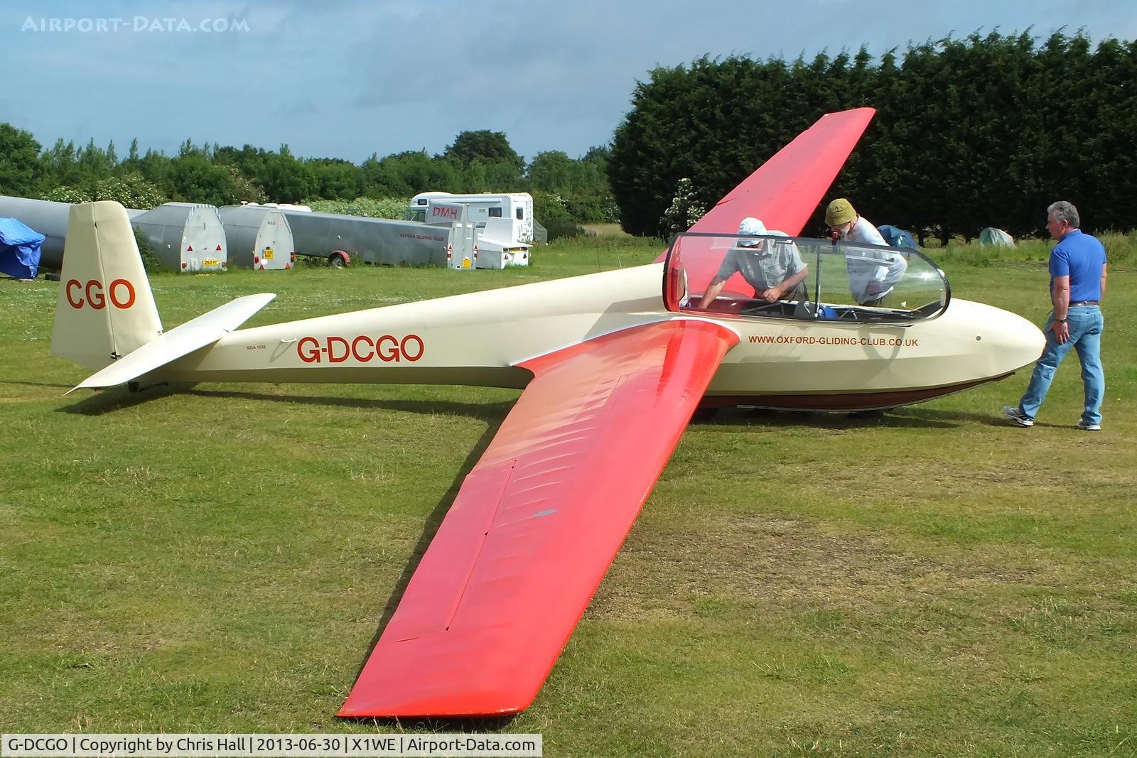 G-DCGO, 1968 Schleicher ASK-13 C/N 13153, Oxford Gliding Club, Weston on the Green