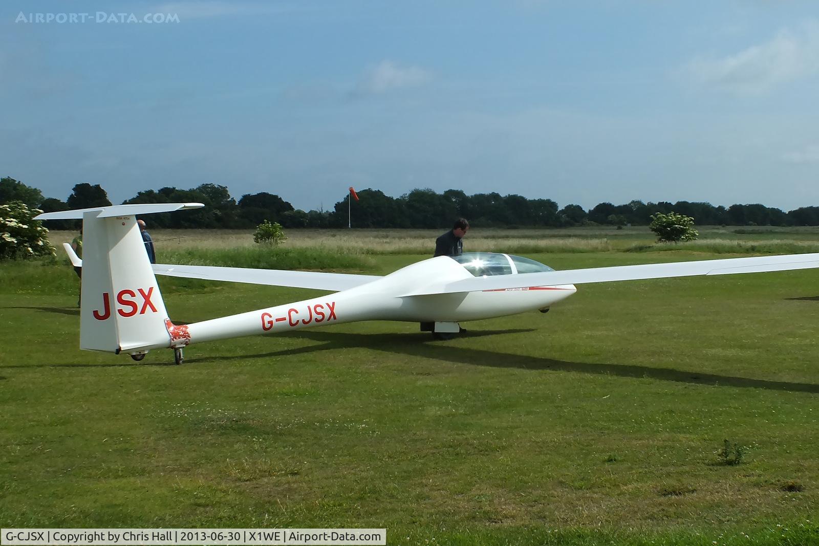 G-CJSX, 1999 Glaser-Dirks DG-505 Elan Orion C/N 5E-200X44, Oxford Gliding Club, Weston on the Green