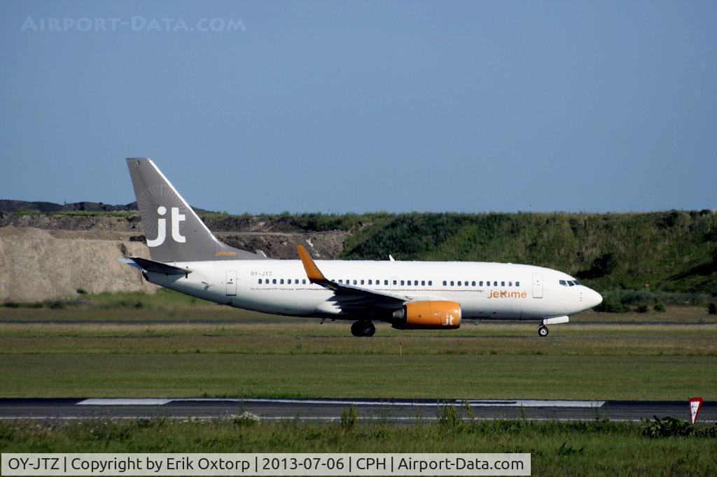 OY-JTZ, 1999 Boeing 737-73S C/N 29083, OY-JTZ in CPH